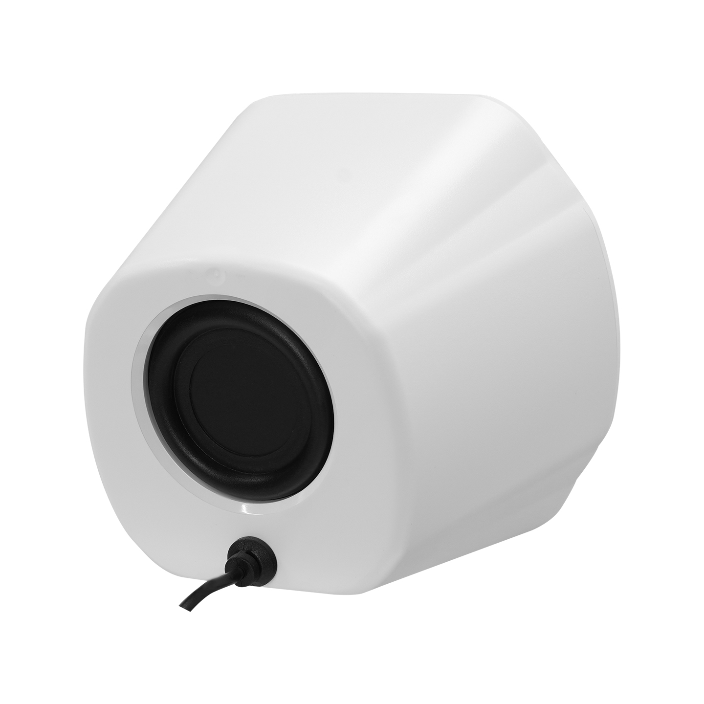 Mikado MD-180 2-0 3W X 2 Beyaz RGB Aydınlatmalı USB  3-5mm USB 5V Speaker Hoparlör
